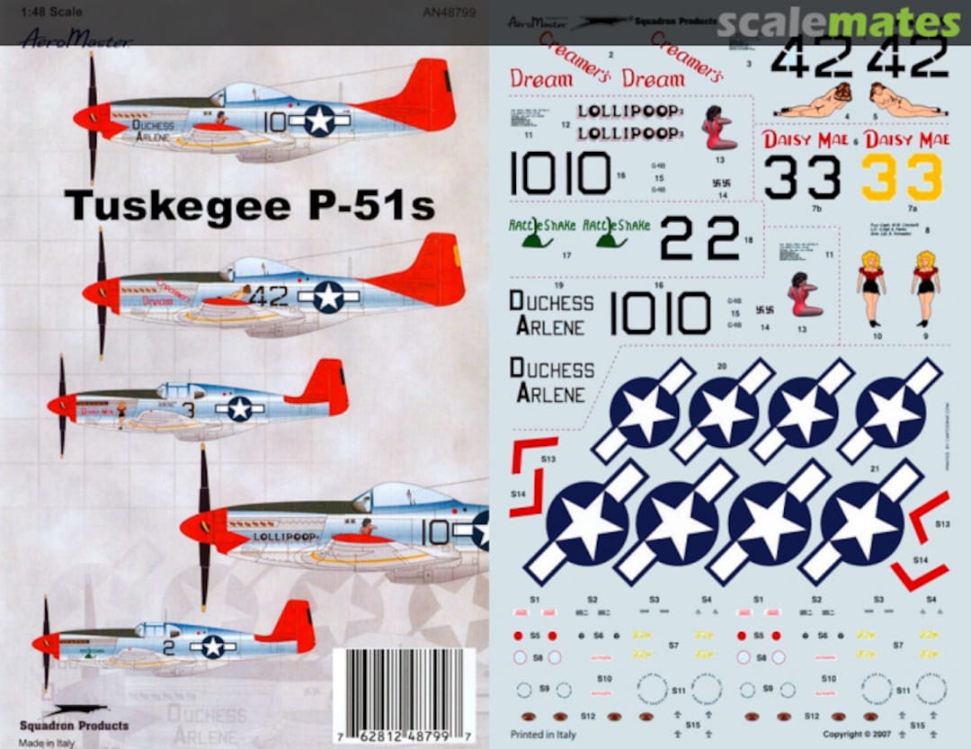 Boxart Tuskegee P-51s AN48799 AeroMaster