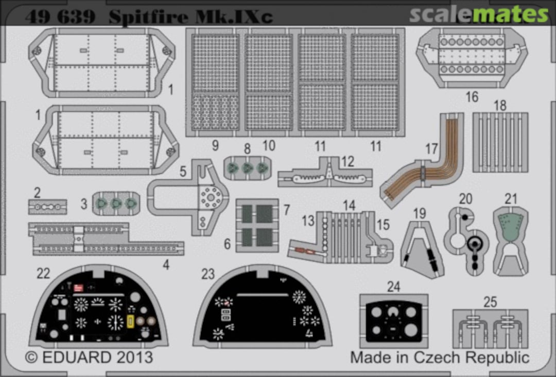 Boxart Spitfire Mk.IXc 49639 Eduard