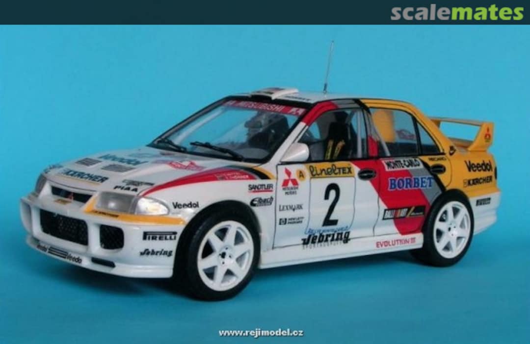 Boxart Mitsubishi Lancer Evo III 014 REJI Model