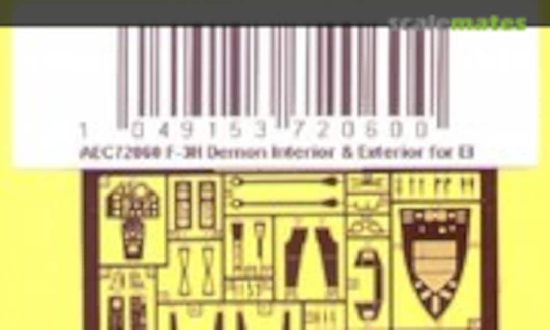 1:72 F-3H Demon Interior and Exterior (Airwaves AEC72060)