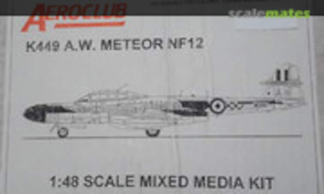 Gloster Meteor NF.12 (Aeroclub K449)