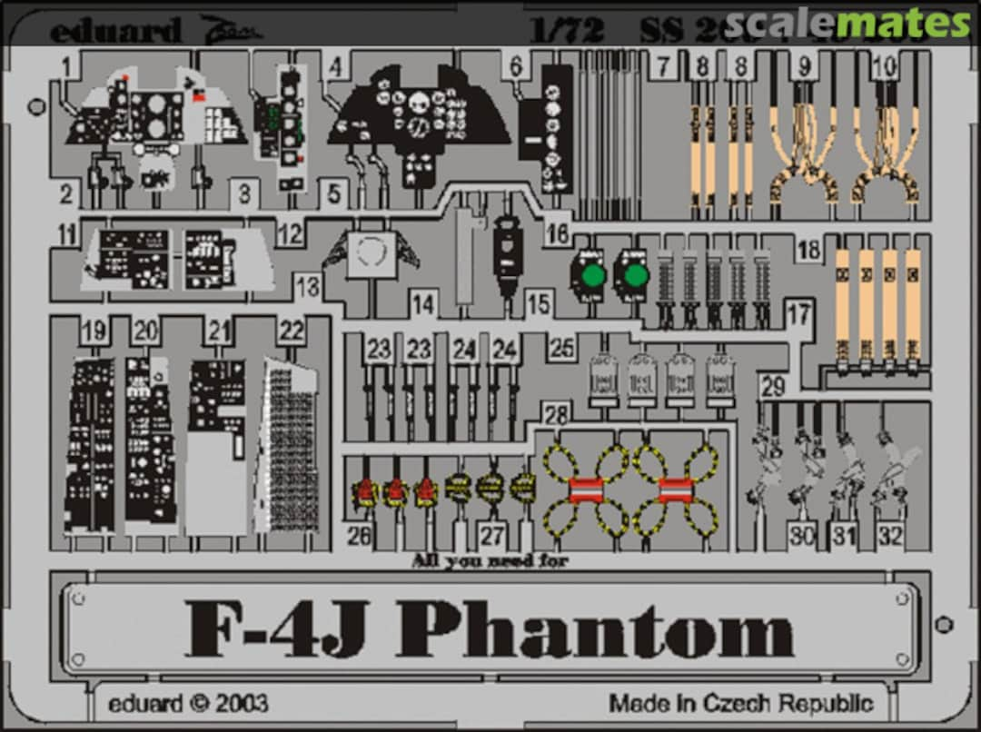 Boxart F-4J Phantom II 73209 Eduard