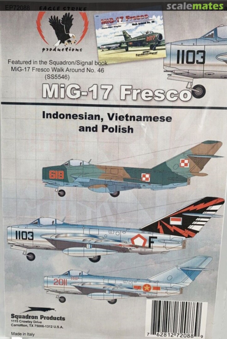 Boxart MiG-17 Fresco 72088 Eagle Strike Productions