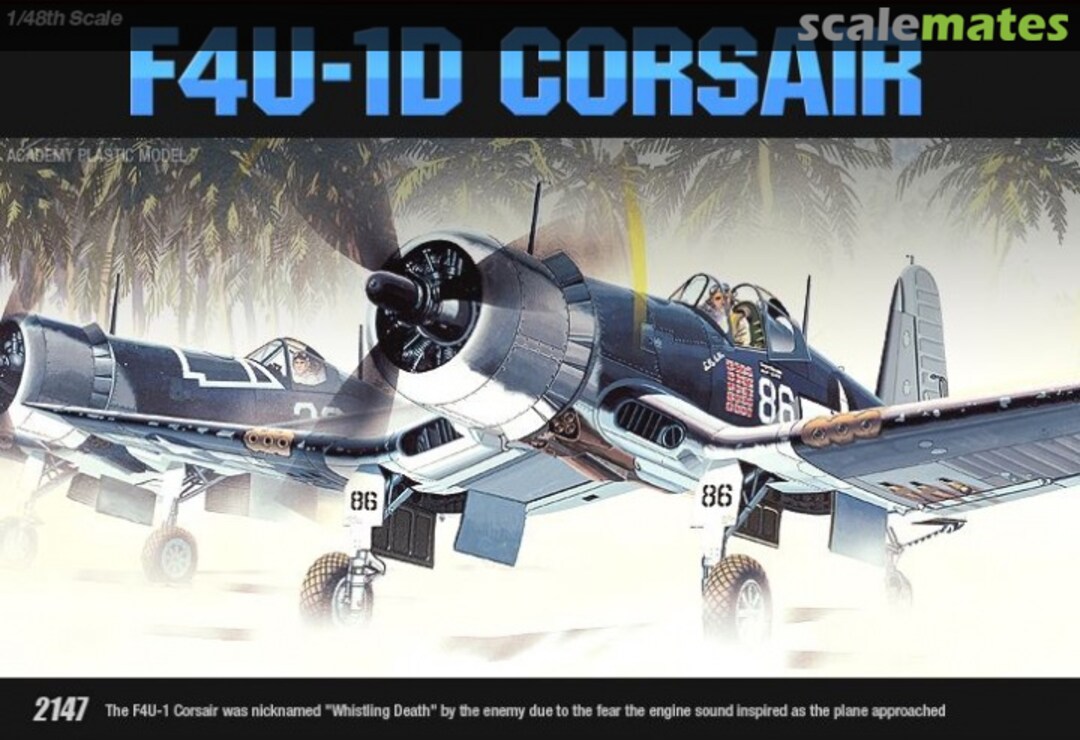 Boxart F4U-1D Corsair 02147 Academy