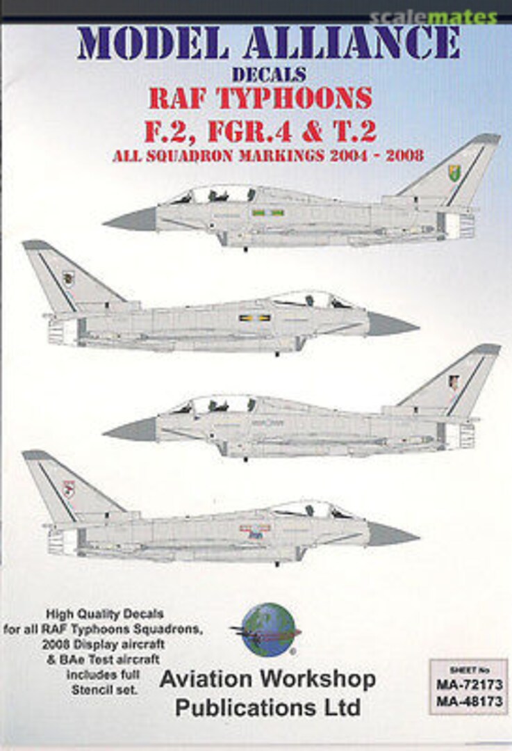 Boxart RAF Typhoons MA-48173 Model Alliance