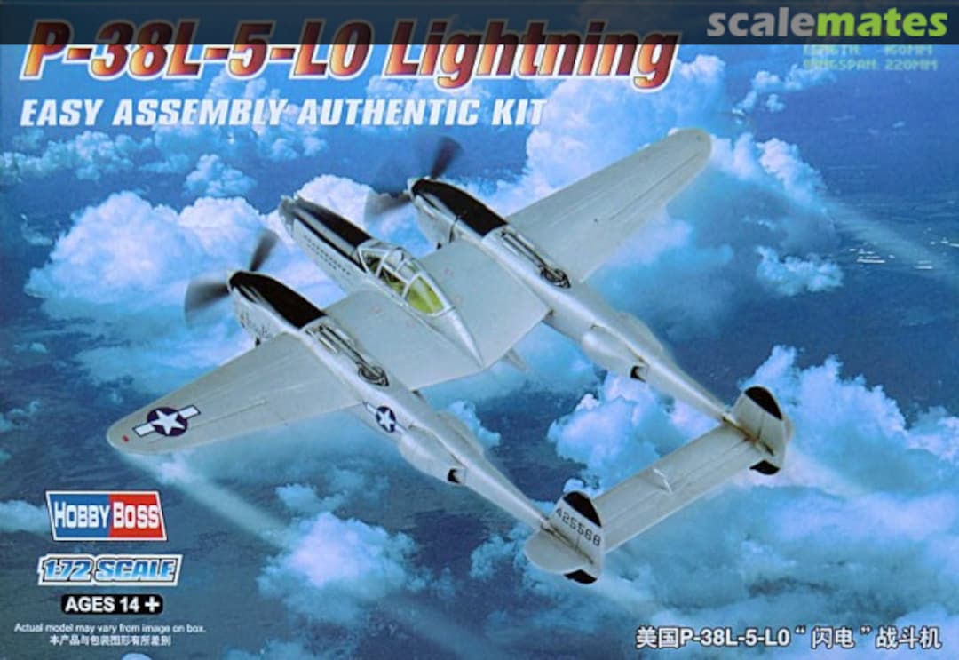 Boxart P-38L-5-LO Lightning 80284 HobbyBoss