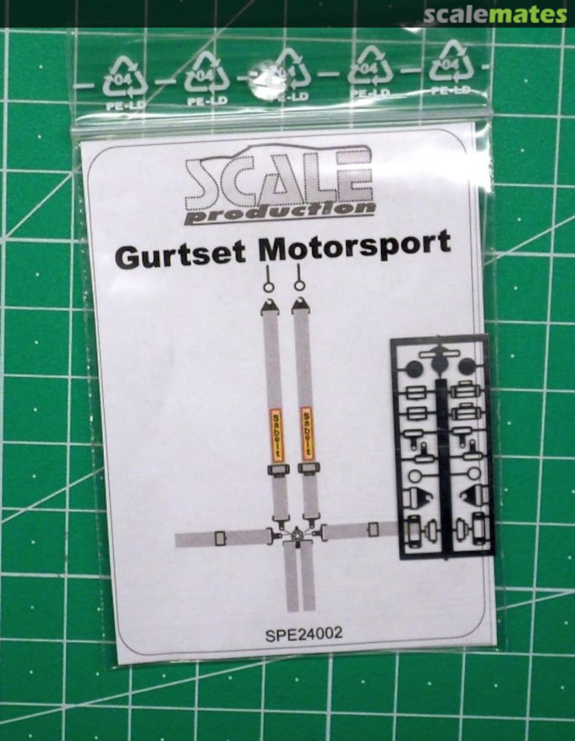 Boxart Seatbelt set motorsport SPE24002 Scale Production