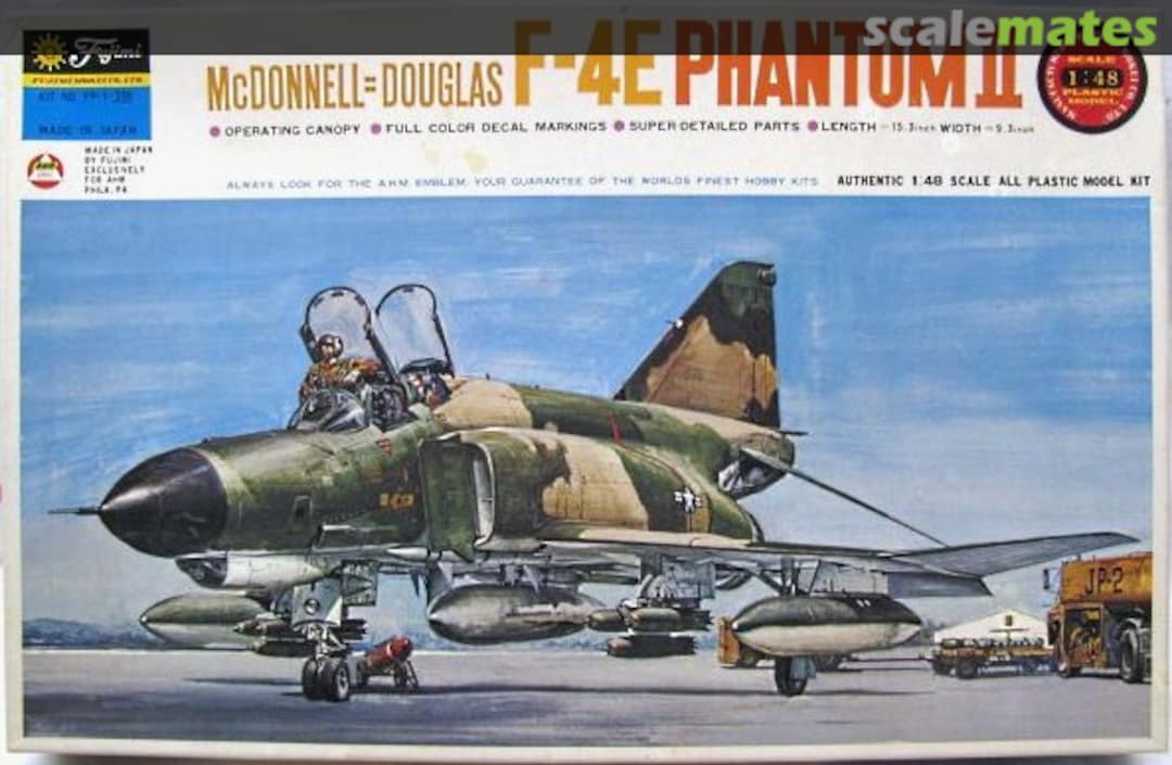 Boxart F-4E Phantom II FP-1-398 Fujimi-AHM