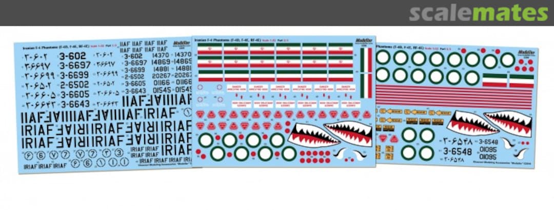 Boxart Iranian F-4 Phantoms 3209 Modeller