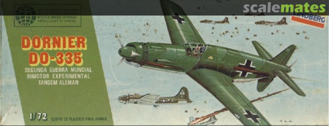 Boxart Dornier Do-335 471 Lindberg/Necomisa