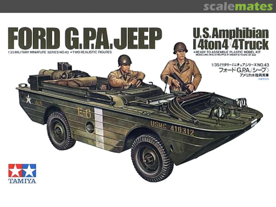 Boxart Ford G.P.A. Jeep MM143 Tamiya