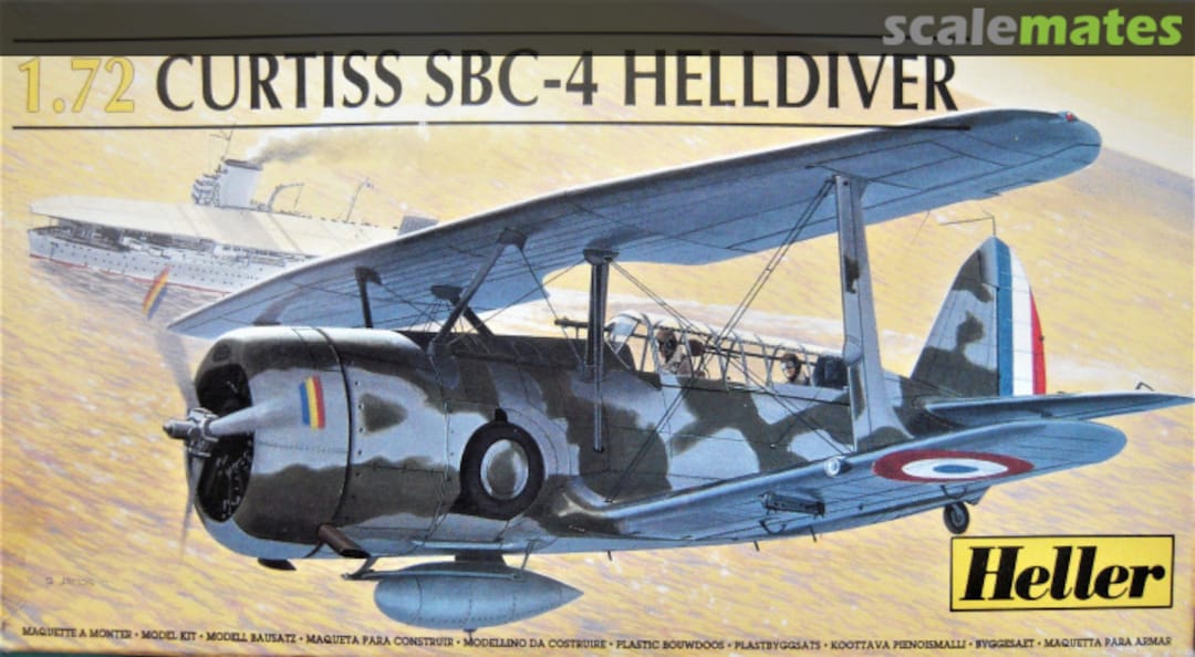 Boxart Curtiss SBC-4 Helldiver 80285 Heller