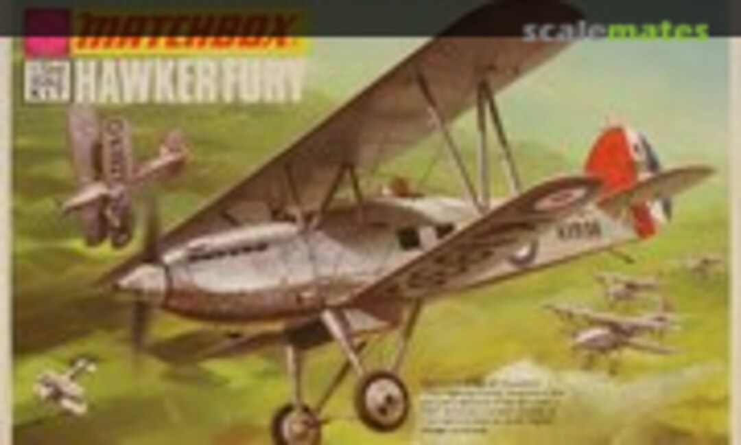 1:72 Hawker Fury (Matchbox PK-1)