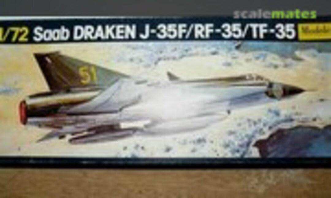 1:72 Saab Draken J-35F/RF-35/TF-35 (Modelex )