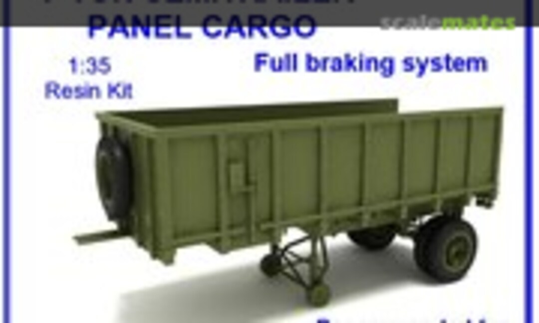 7-Ton Semitrailer Panel Cargo (Dnepro Model 35152)