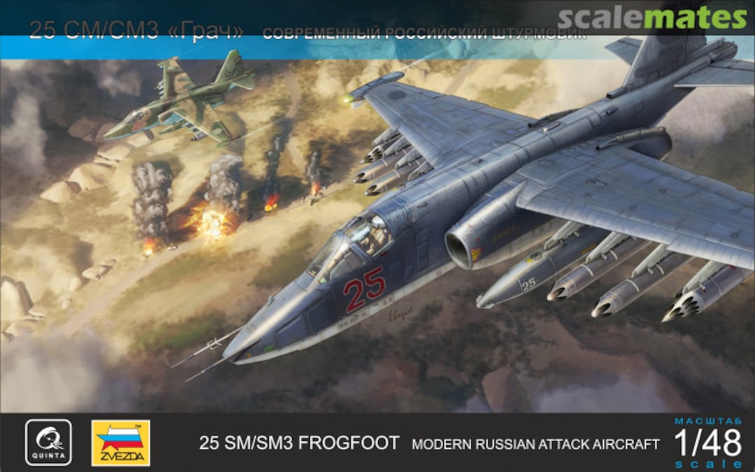 Boxart SU-25SM/SM3 Frogfoot QNT4001 Quinta Studio