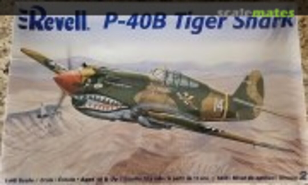 1:48 P-40B Tiger Shark (Revell 85-5209)