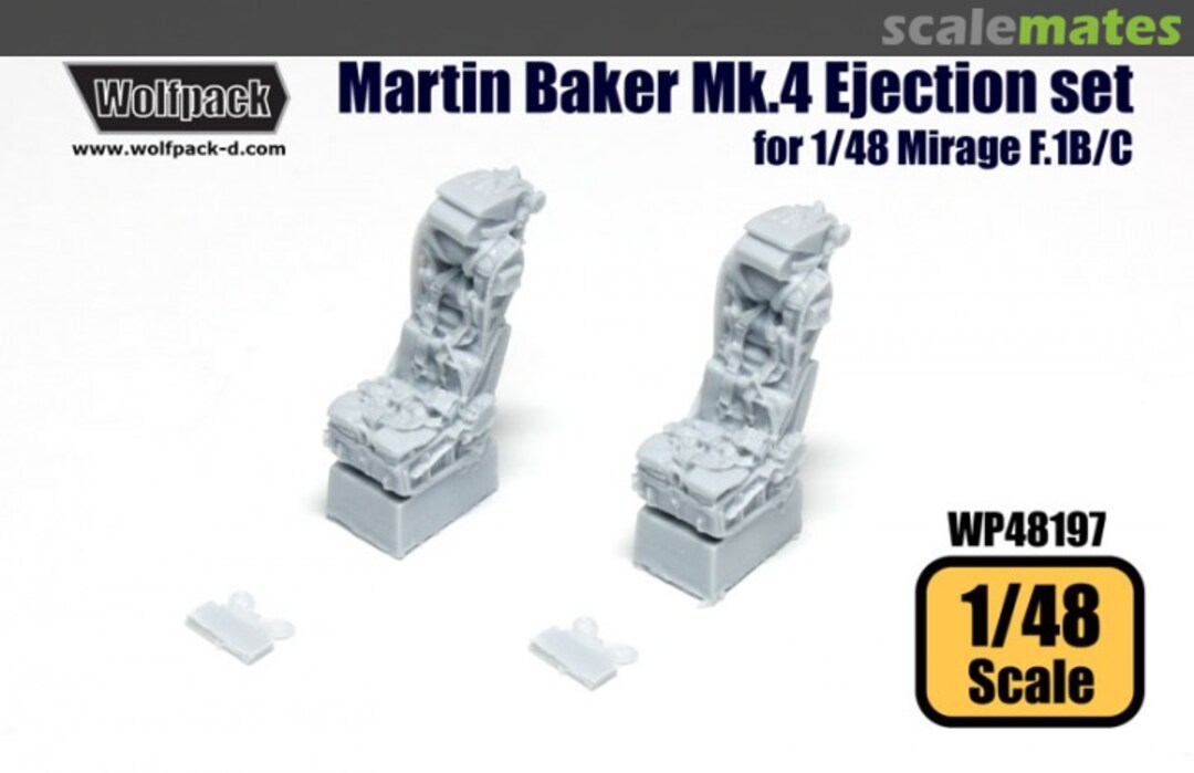 Boxart Martin Baker Mk.4 Ejection Seat Set WP48197 Wolfpack