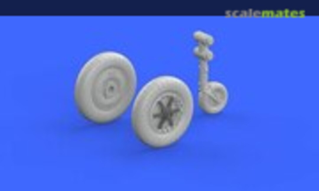 1:48 Bf 109F-4 Wheels (Eduard 648282)