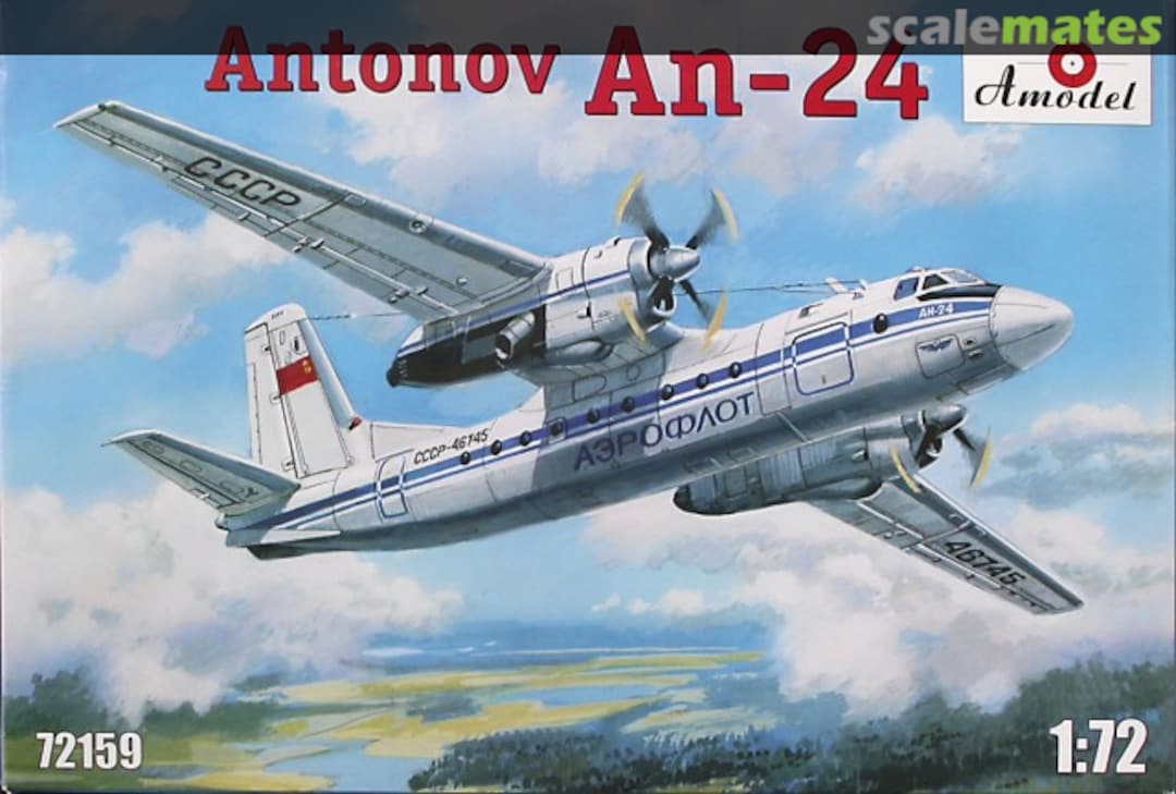 Boxart Antonov An-24 72159 Amodel