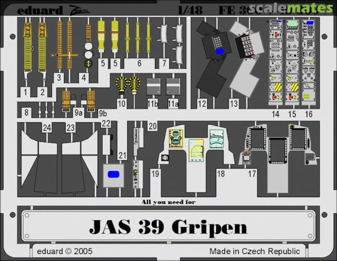 Boxart JAS-39 Gripen 49300 Eduard