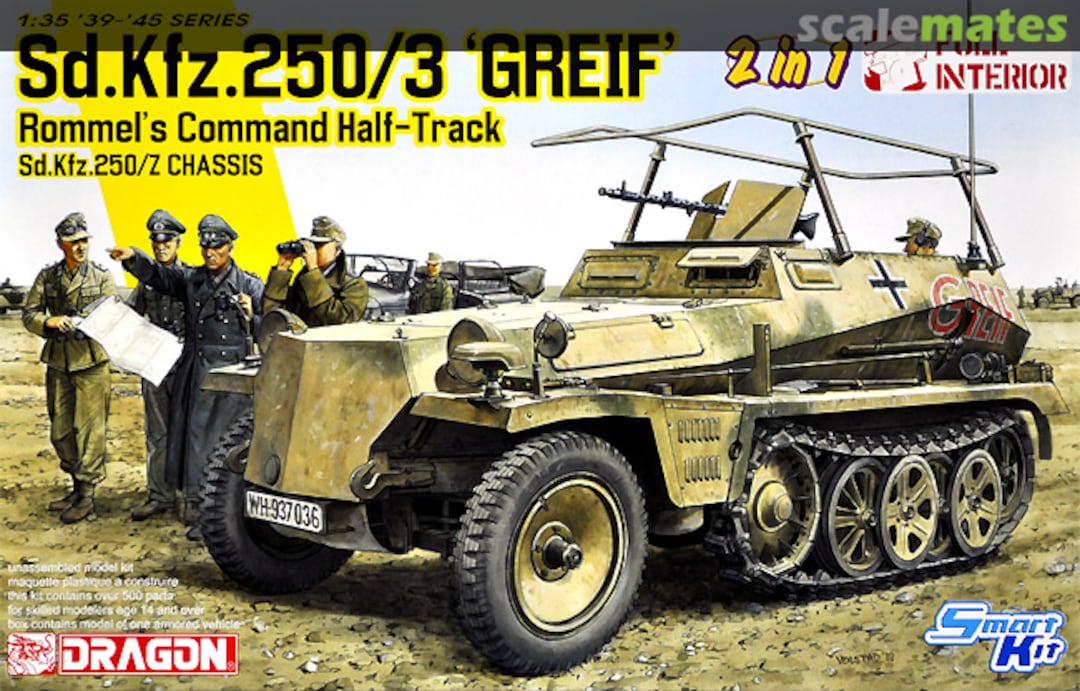 Boxart Sd.Kfz. 250/3 Ausf. A "Greif" 6911 Dragon