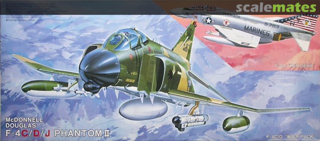 Boxart McDonnell Douglas F-4C/D/J Phantom II 72101 Fujimi