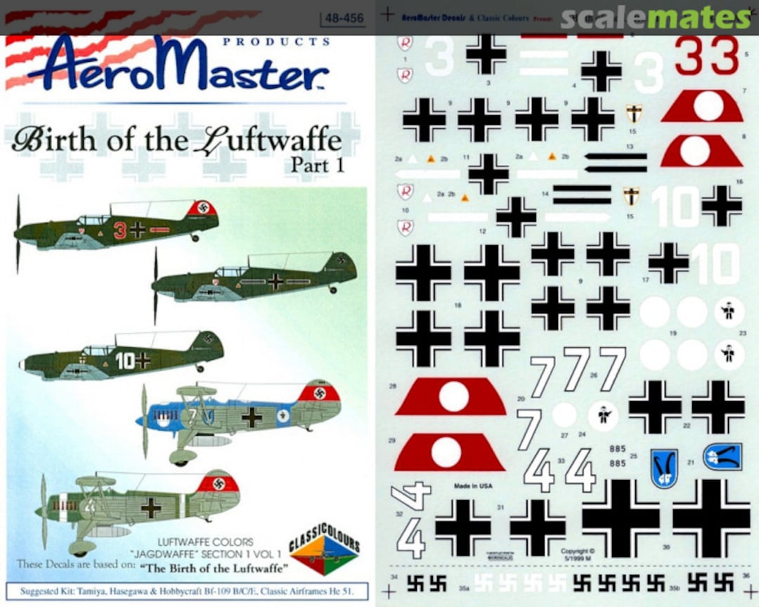 Boxart Birth of the Luftwaffe 48-456 AeroMaster