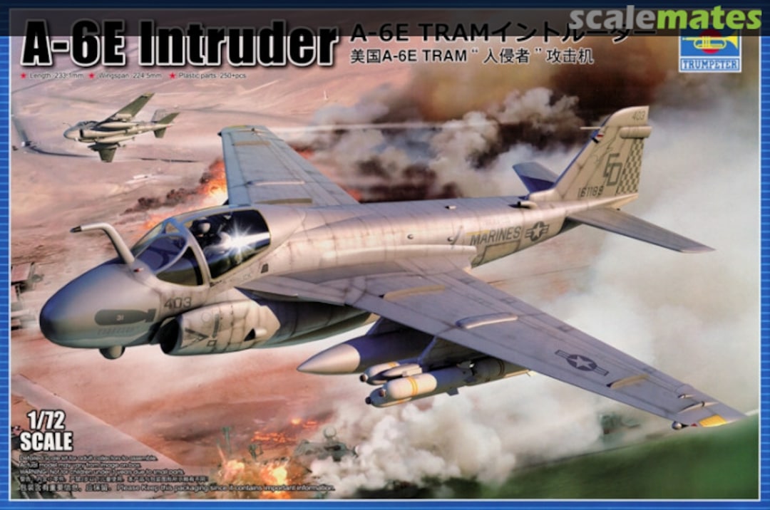 Boxart A-6E TRAM Intruder 01642 Trumpeter