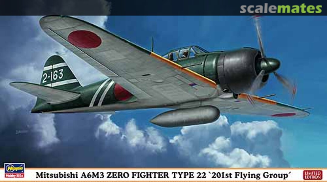 Boxart Mitsubishi A6M3 Zero Fighter Type 22 `201st Flying Group´ 09919 Hasegawa