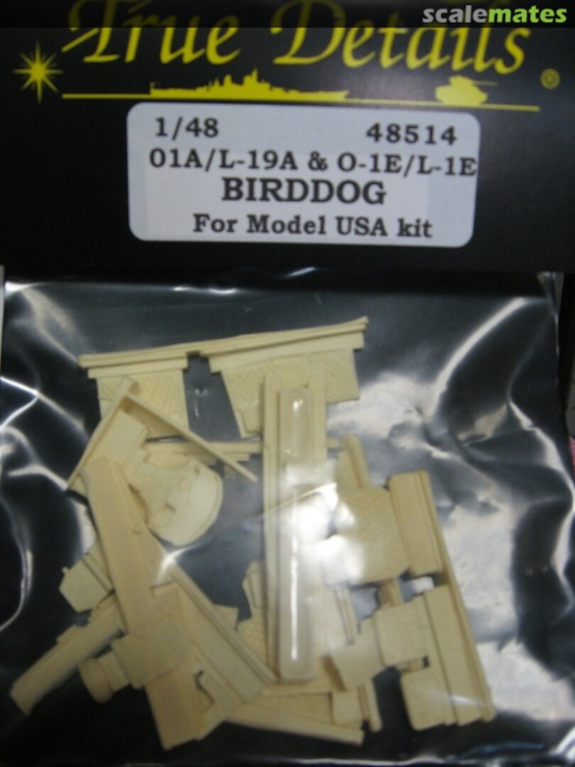 Boxart O-1A / L-19 & O-1E / L-1E Bird Dog Cockpit (Model USA kit) 48514 True Details