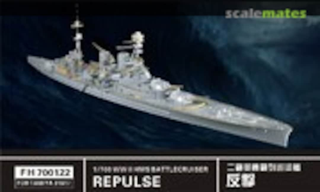 1:700 WWII RN Battlecruiser Repulse (FlyHawk Model FH700122)