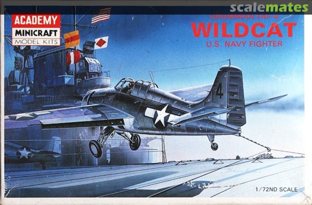 Boxart Grumman F4F-4 Wildcat 1650 Academy/Minicraft