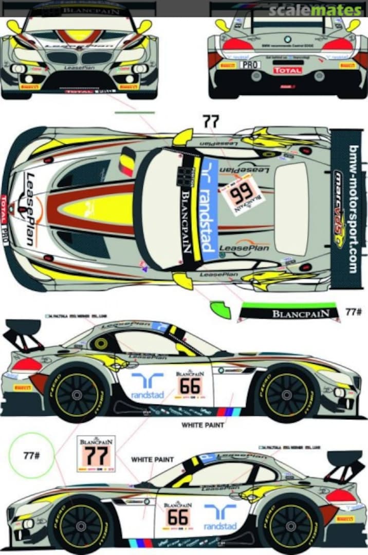 Boxart BMW Z4 GT3 RDE24-009 Racing Decals 43