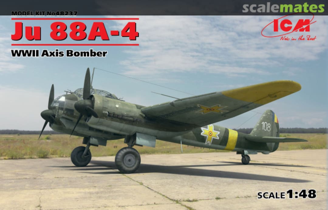 Boxart Ju 88A-4 48237 ICM