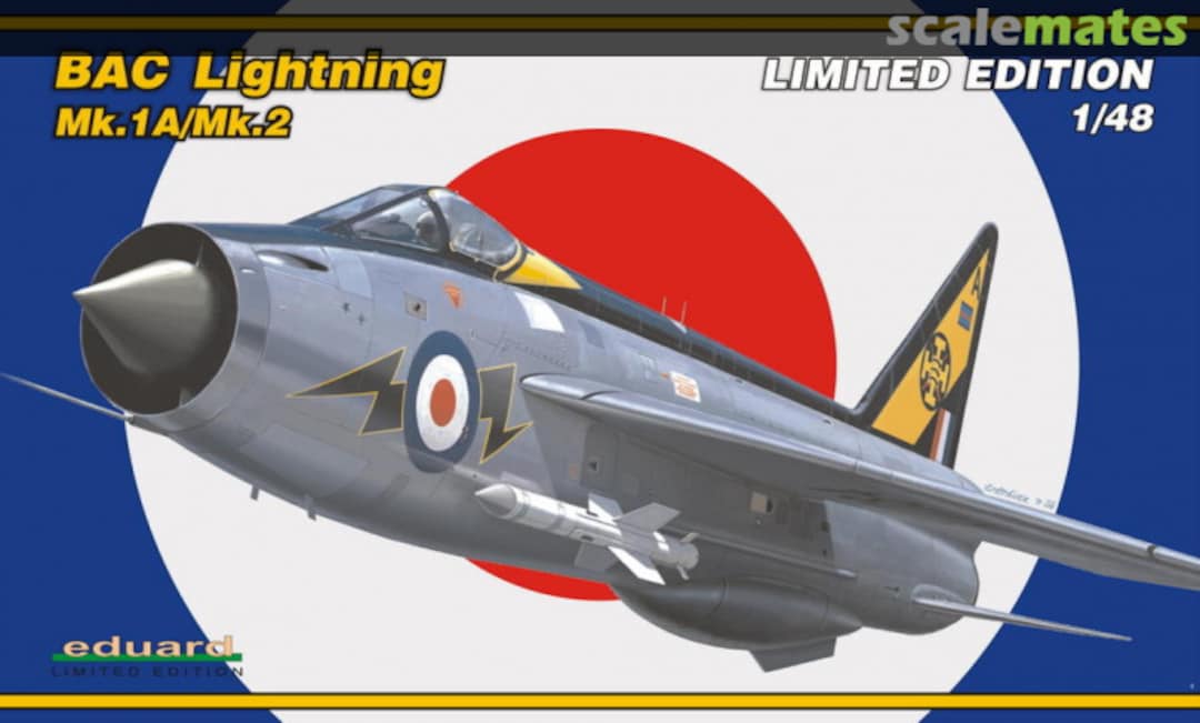 Boxart BAC Lightning Mk.1A/Mk.2 1134 Eduard