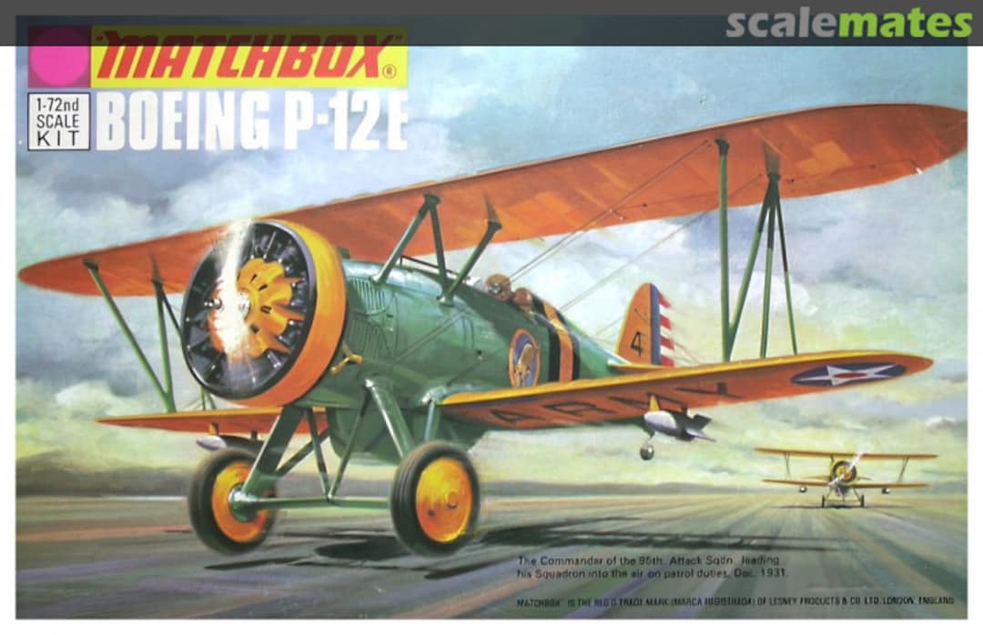 Boxart Boeing P-12E PK-3 Matchbox