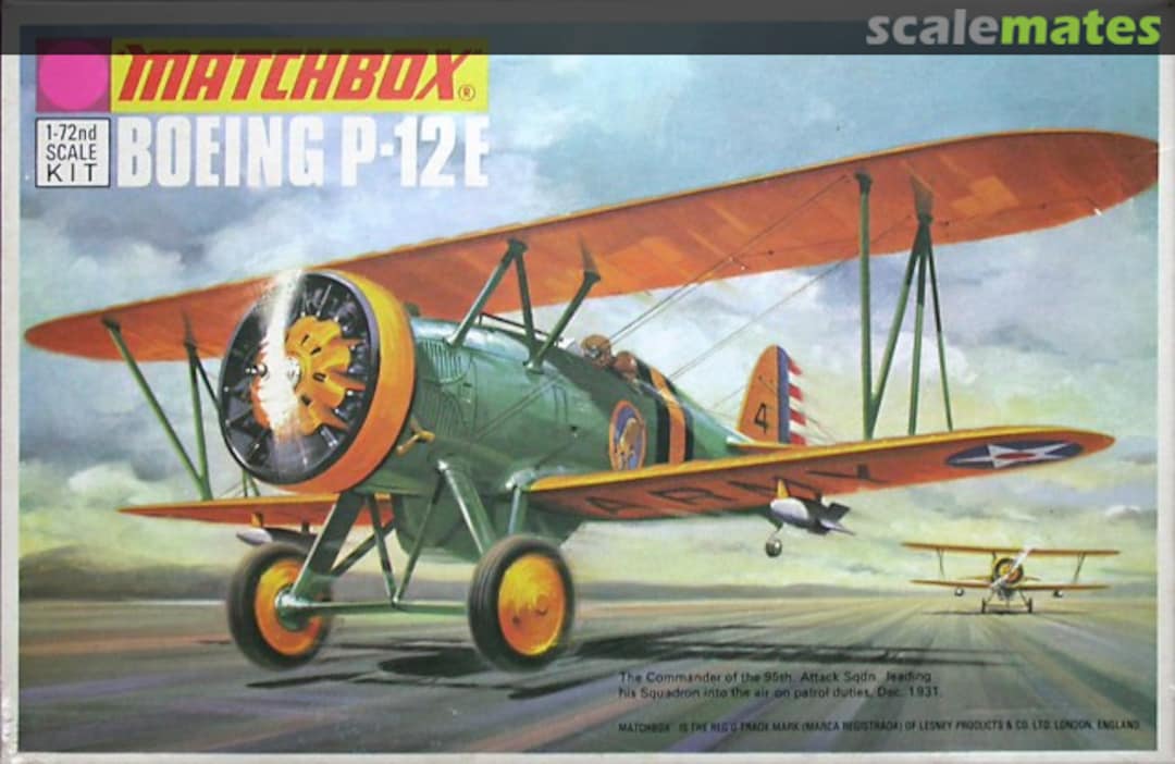 Boxart Boeing P-12E PK-3 Matchbox