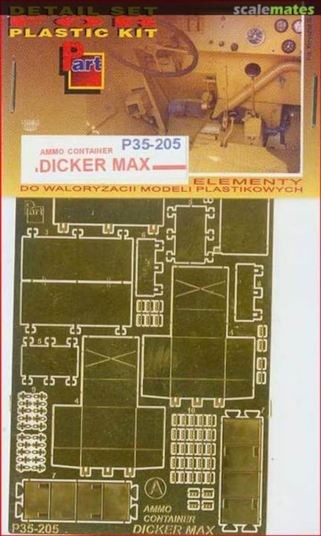 Boxart Dicker Max ammo containers P35-205 Part