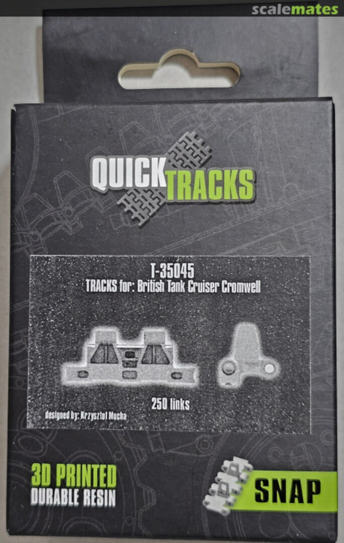 Boxart Tracks for British Tank Cruiser Cromwell T-35045 QUICKTRACKS