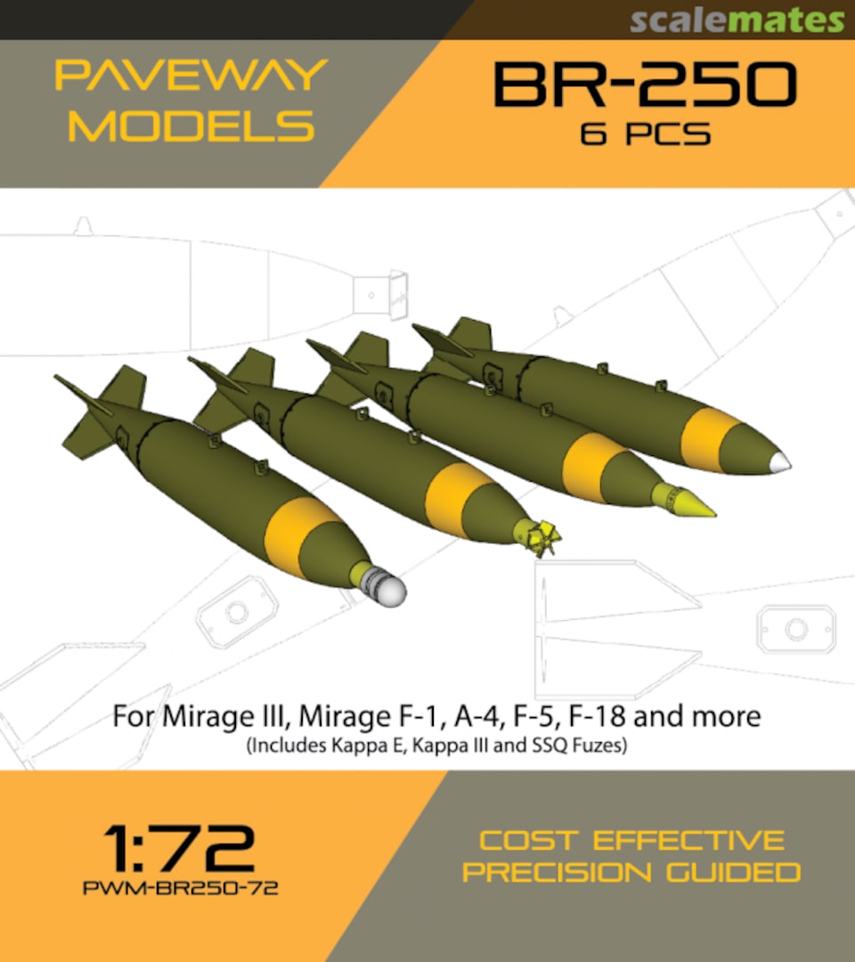 Boxart BR-250 PWM-BR250-72 Paveway Models