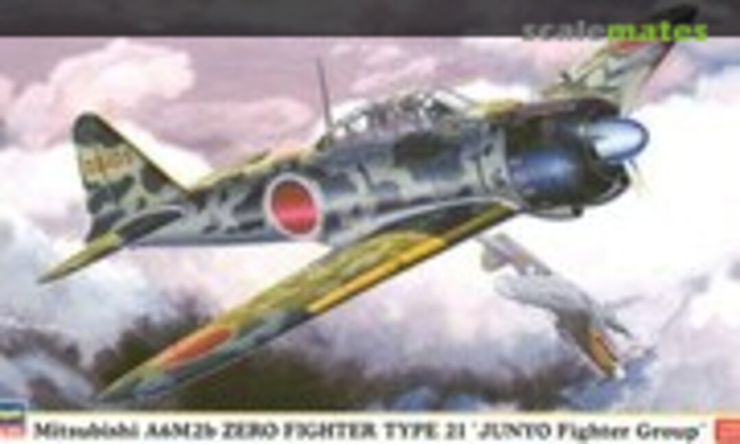 1:48 Mitsubishi A6M2b Zero Fighter Type 21 `Junyo Fighter Group´ (Hasegawa 07333)