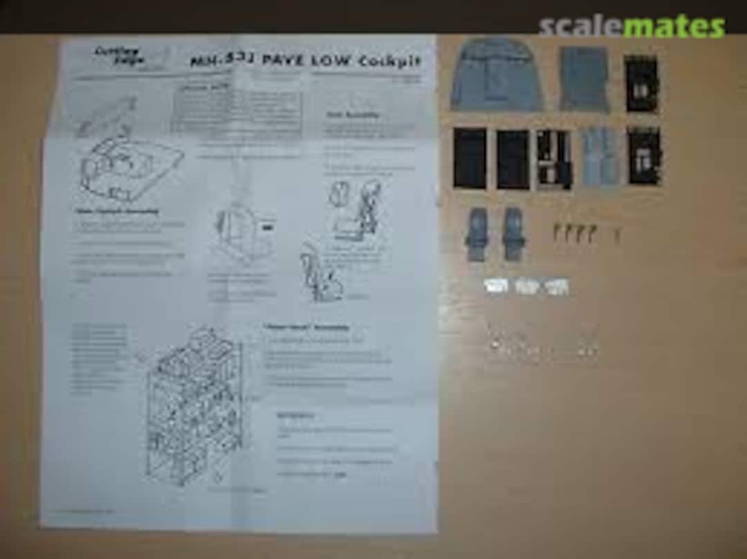 Boxart MH-53J Pave Low Cockpit Set CEC48032 Cutting Edge Modelworks