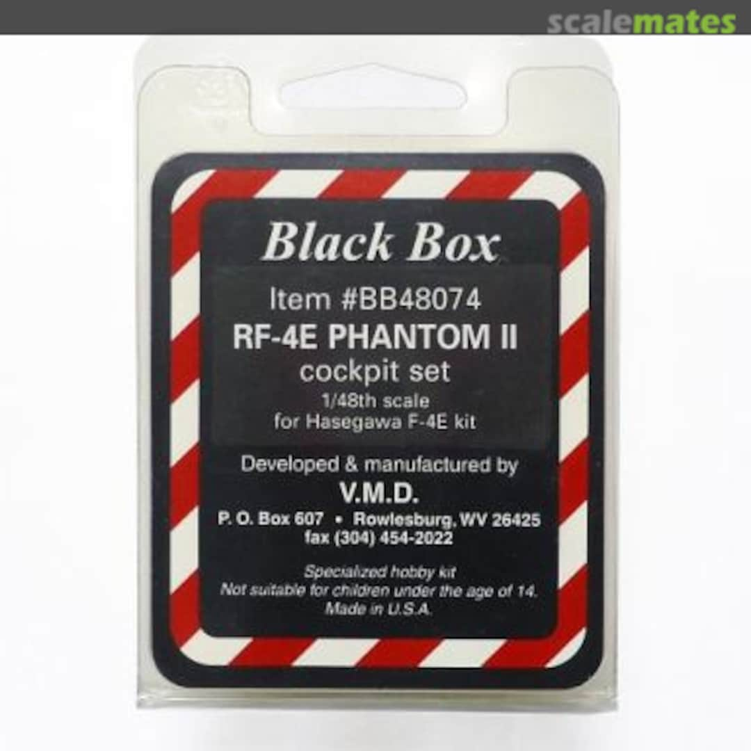 Boxart RF-4E Phantom II cockpit set BB48074 Black Box