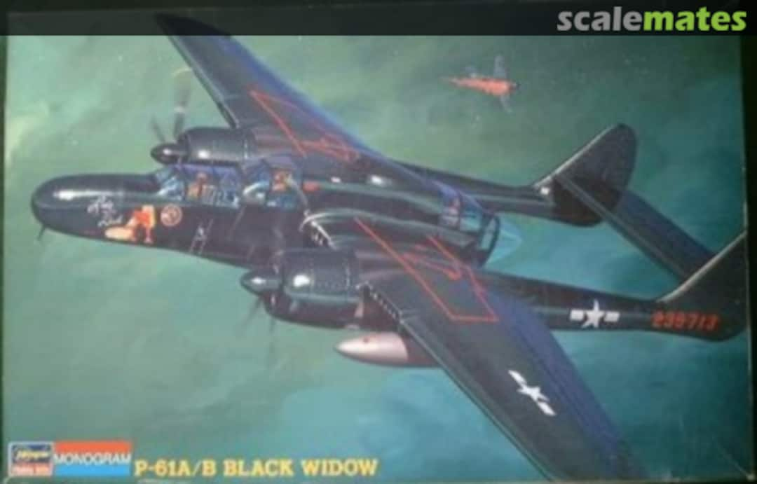 Boxart P-61A/B Black Widow 86030 Hasegawa/Monogram