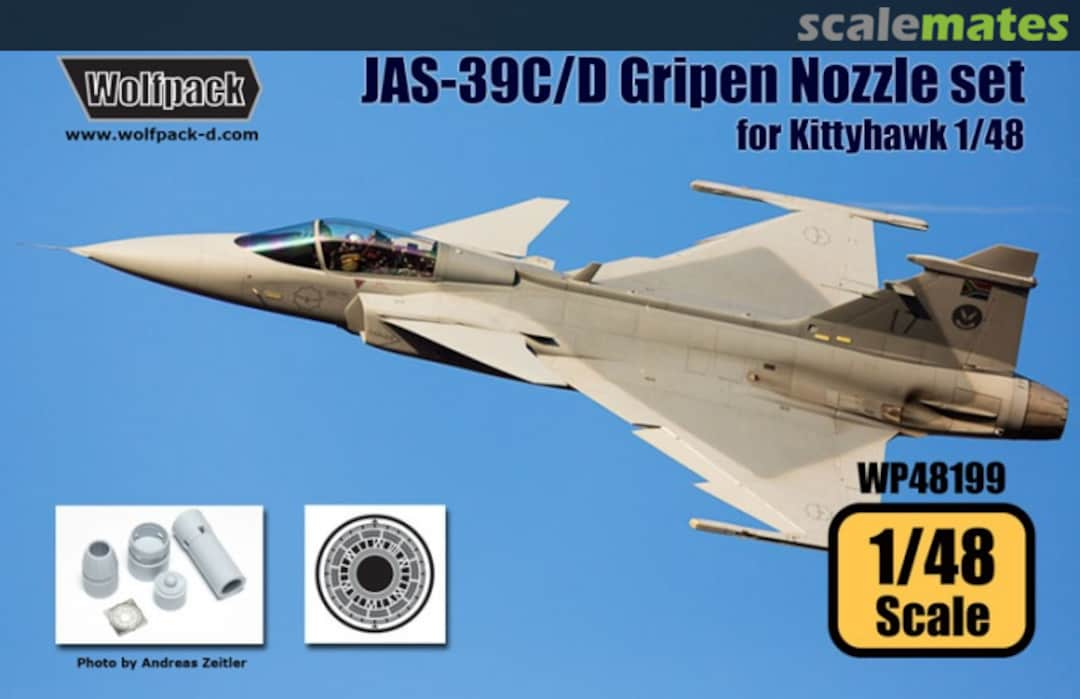 Boxart JAS-39C/D Gripen RM12 Engine Nozzle set WP48199 Wolfpack