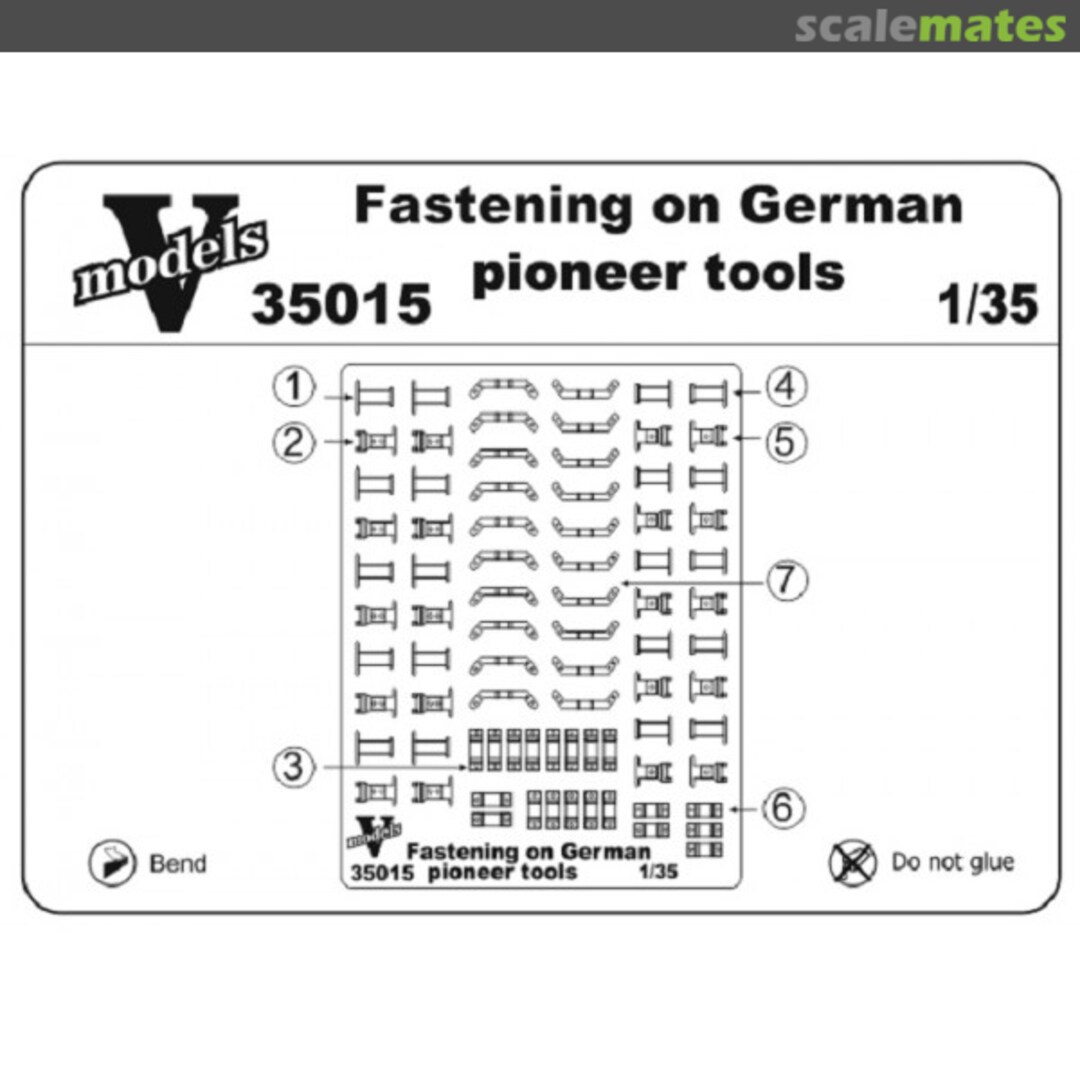 Boxart Locks for attaching a trench tool to German technology 35015 Vmodels