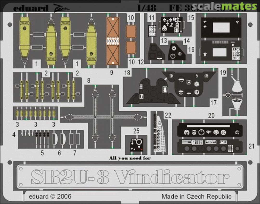 Boxart SB2U-3 Vindicator 49303 Eduard