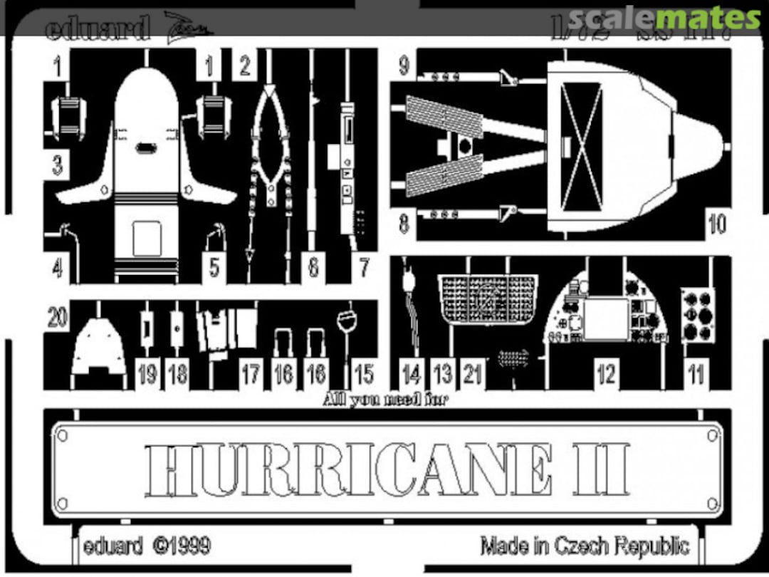 Boxart Hurricane II SS117 Eduard