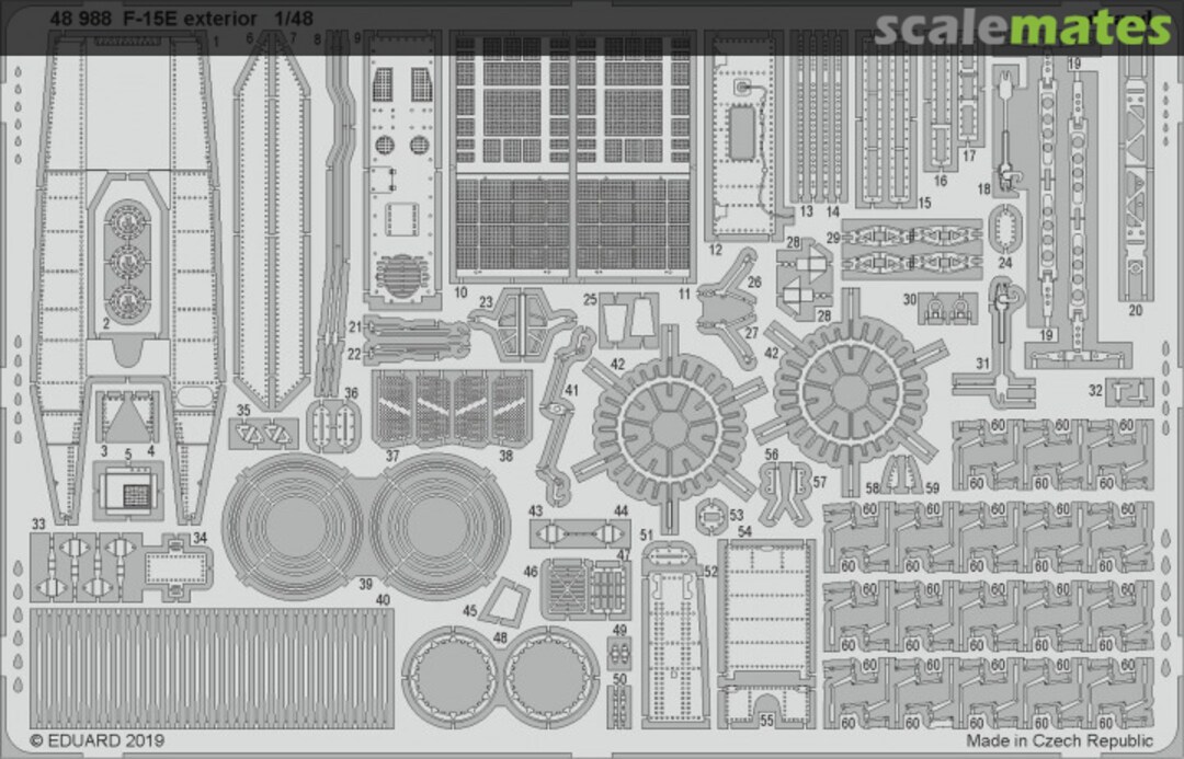 Boxart F-15E exterior 48988 Eduard